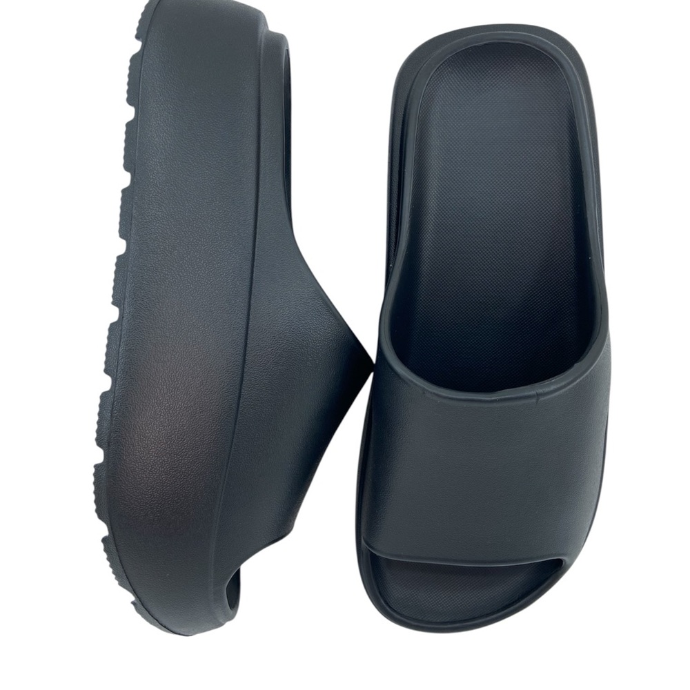 Platform Slides for Women EVA Sz 9 Thick Sole Non Slip Outdoor Sandals